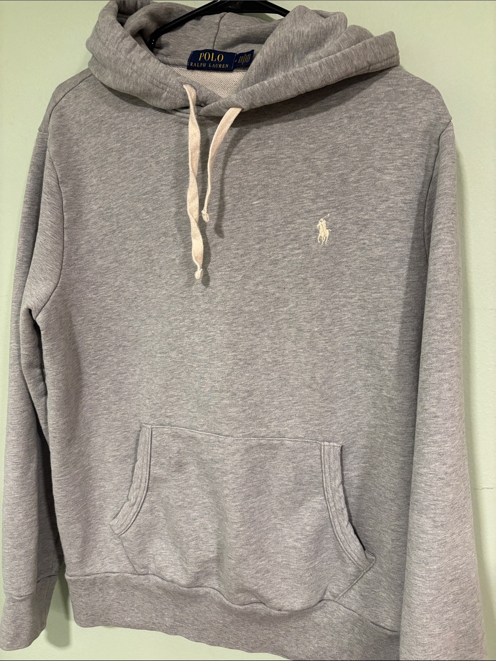 Polo by Ralph Lauren Gray Hooded Sweatshirt - Classic Men's Hoodie
